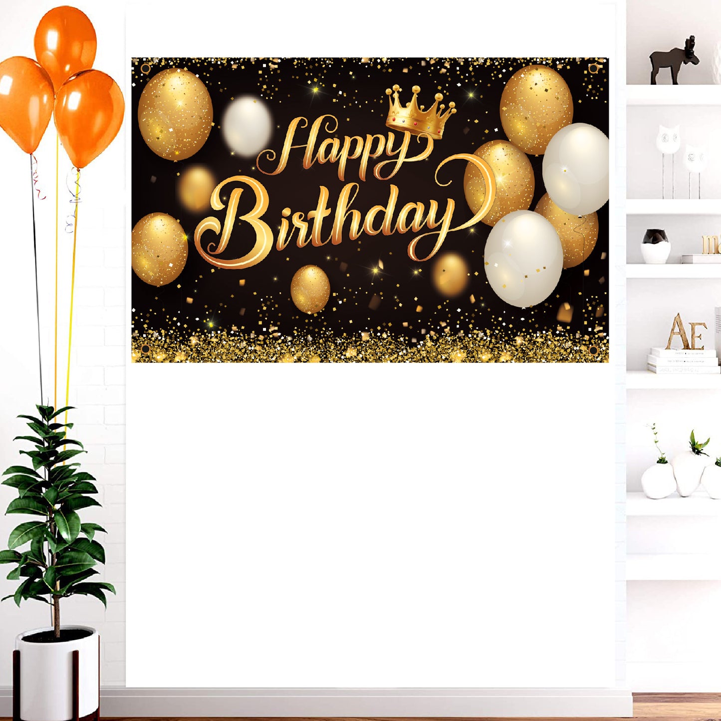 Amazon new birthday banner photo background cloth party party decoration birthday background hanging flag origin supply