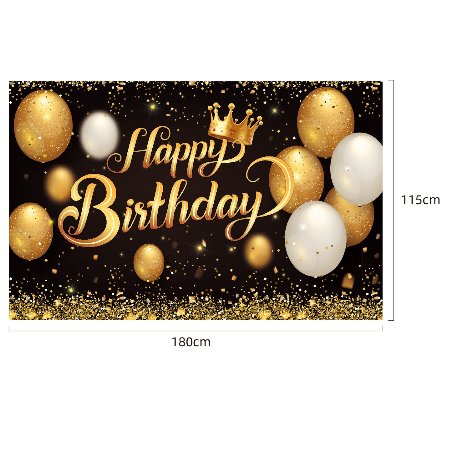 Amazon new birthday banner photo background cloth party party decoration birthday background hanging flag origin supply