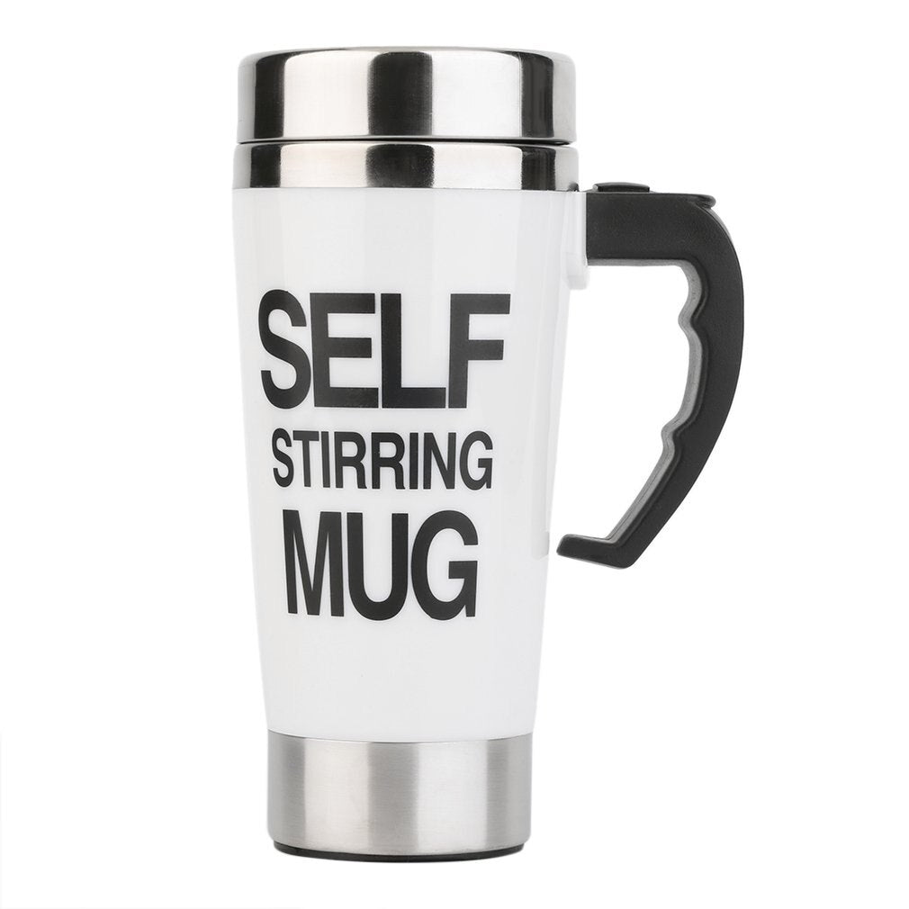 500ml Coffee Milk Automatic Mixing Cup Self Stirring Mug Stainless Steel Thermal Cup Electric Lazy Smart Double Insulated Cup